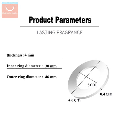 5-50 PCS PE Material Car Air Freshener Perfume Tablets Accessories Solar Rotation Car Perfume Diffuser Supplement Accessories